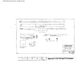 Northern Pacific Engineering Drawing, Stock Scale, 10 Ton 15 Foot X 22 Foot at Toppenish, Washing...