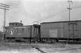 Great Northern Caboose X578, South Bellingham, Washington, undated