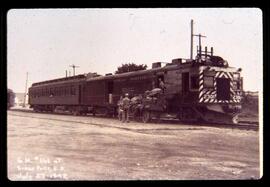 Great Northern Diesel-Electric Car 2301 at Sioux Falls, South Dakota, 1942