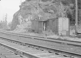 Northern Pacific living quarters at Martin, Washington, in 1943.