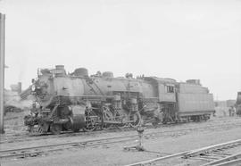 Northern Pacific steam locomotive 1783 at Tacoma, Washington, in 1954.