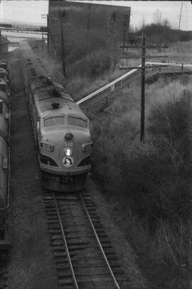 Great Northern Diesel Locomotive 510, Bellingham, Washington, undated