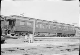 Chicago, Milwaukee, St. Paul & Pacific Railroad Company observation car St. Paul at Tacoma, W...