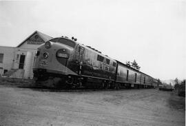 Spokane, Portland and Seattle (SP&S) Diesel Locomotive Number 800, Seaside, Oregon, August 24...