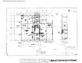Northern Pacific Engineering Drawing, Freight House and Transport Facilities at South Seattle, Wa...