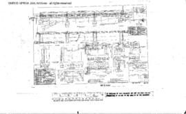 Northern Pacific Engineering Drawing: Replace Timber Pile, Bridge 40, Deer Lodge, Montana, 1930