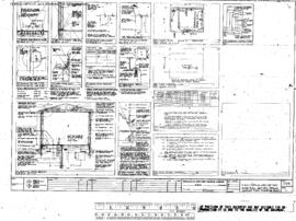 Burlington Northern Engineering Drawing, Standard Maintenance of Way and Signal Building Plans, 1981