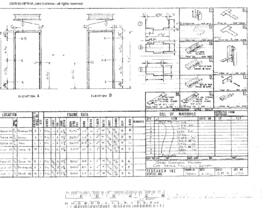 Great Northern Engineering Drawing, Car Shop at Interbay, Washington, undated