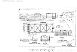 Spokane, Portland and Seattle Railway Engineering Drawing: Plate Girder Turntable, Bridge E98.6 -...
