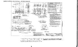Northern Pacific Engineering Drawing: Abutment Details, Bridge 23, West of Blossburg, Montana, un...
