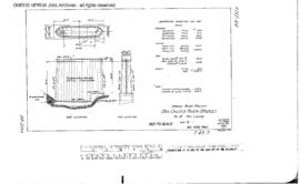 Spokane, Portland and Seattle Railway Engineering Drawing: Pier IV, Bridge T43.7 - Deschutes Rive...