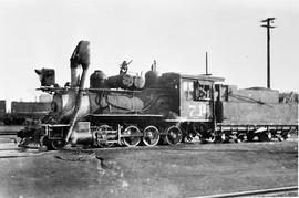 Colorado and Southern Railway steam locomotive 71 at , , circa 1932.