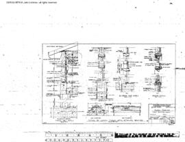 Northern Pacific Engineering Drawing, Yard Office, West Seattle at Seattle, Washington, 1967