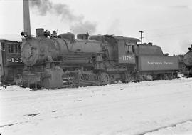 Northern Pacific steam locomotive 1178 at Duluth, Minnesota, in 1950.