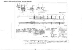Northern Pacific Engineering Drawing: Sidewalk and Railing, Bridge 184 - 16 - Mile Creek, West of...