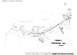 Plat Map Index of Great Northern Facilities at Anacortes, Washington, 1957