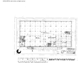Spokane, Portland, and Seattle Railway Engineering Drawing, Warehouse at East Third and East Ash ...