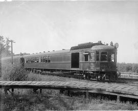Spokane, Portland and Seattle (SP&S) Gas Car Number 1101, Rainier, Oregon, undated