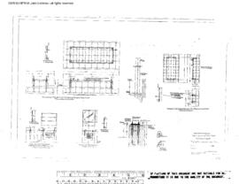 Great Northern Engineering Drawing, Unnamed Structure at East Glacier Park, Montana, 1932