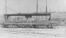 Puget Sound Traction, Light & Power "Totem" locomotive at the Georgetown carbarn, S...