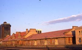 Northern Pacific depot at Billings, Montana, in 1990.