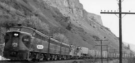 Spokane, Portland and Seattle (SP&S) Diesel Locomotive Number 869, undated