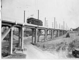 Seattle Municipal Railway Track, Seattle, Washington, 1930