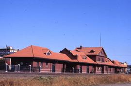 Northern Pacific Depot in Centralia, Washington in 1988.