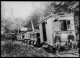 Seattle & Rainier Valley Railway Car 23 in Renton, Washington, undated