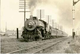 Great Northern Railway steam locomotive 2503 at Seattle, Washington in 1934.