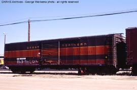 Burlington Northern Passenger Car at Denver, Colorado, 1985