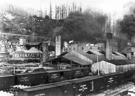 Denny-Renton Clay and Coal Company factory at Taylor, Washington in 1914.