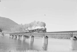 Spokane, Portland & Seattle Railway steam locomotive number 700 at Noxon, Montana in 2002.