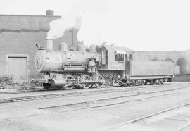 Northern Pacific steam locomotive 1095 at Tacoma, Washington, in 1953.