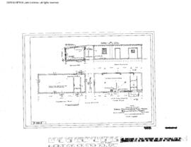 Great Northern Engineering Drawing, Signal Maintainer's Tool House at Bellingham, Washington, 1946