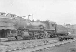 Northern Pacific steam locomotive 1271 at Auburn, Washington, in 1953.