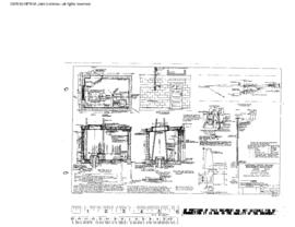 Northern Pacific Engineering Drawing, Well and Pump House at Attalia, Washington, 1951