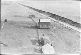 Northern Pacific buildings at Kyro, Washington, circa 1927.