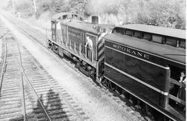 Spokane, Portland and Seattle (SP&S) Diesel Locomotive Number 61, Salem, Oregon, October 21, ...