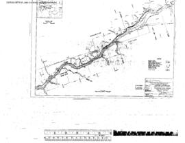 Spokane, Portland, and Seattle Railway Engineering Drawing, Line Relocation for John Day Lock and...