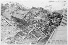 A Spokane, Portland & Seattle Railway accident, undated.