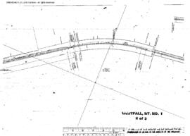 Plat Map of Northern Pacific Facilities at Westfall, Montana, 1926