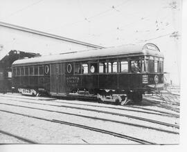 Seattle & Rainier Valley Railway Car 108 in Seattle, Washington, 1915