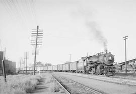 Northern Pacific steam locomotive 1788 at Pasco, Washington, in 1953.