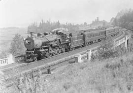 Northern Pacific directors' special at Nisqually, Washington, circa 1948.