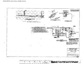 Northern Pacific Engineering Drawing, Interlocking Control Building at Tacoma, Washington, 1963