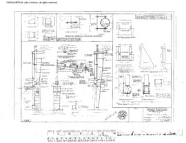 Great Northern Engineering Drawing, Car Shop at Interbay, Washington, 1968