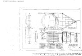 Northern Pacific Engineering Drawing: Detail of Protection Pier 3, Bridge 119 - Lewis River, Sout...