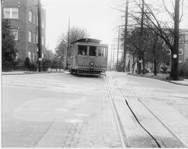 Seattle Municipal Railway cable car 71, Seattle, Washington, circa 1940