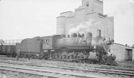 Northern Pacific steam locomotive 16, circa 1928.